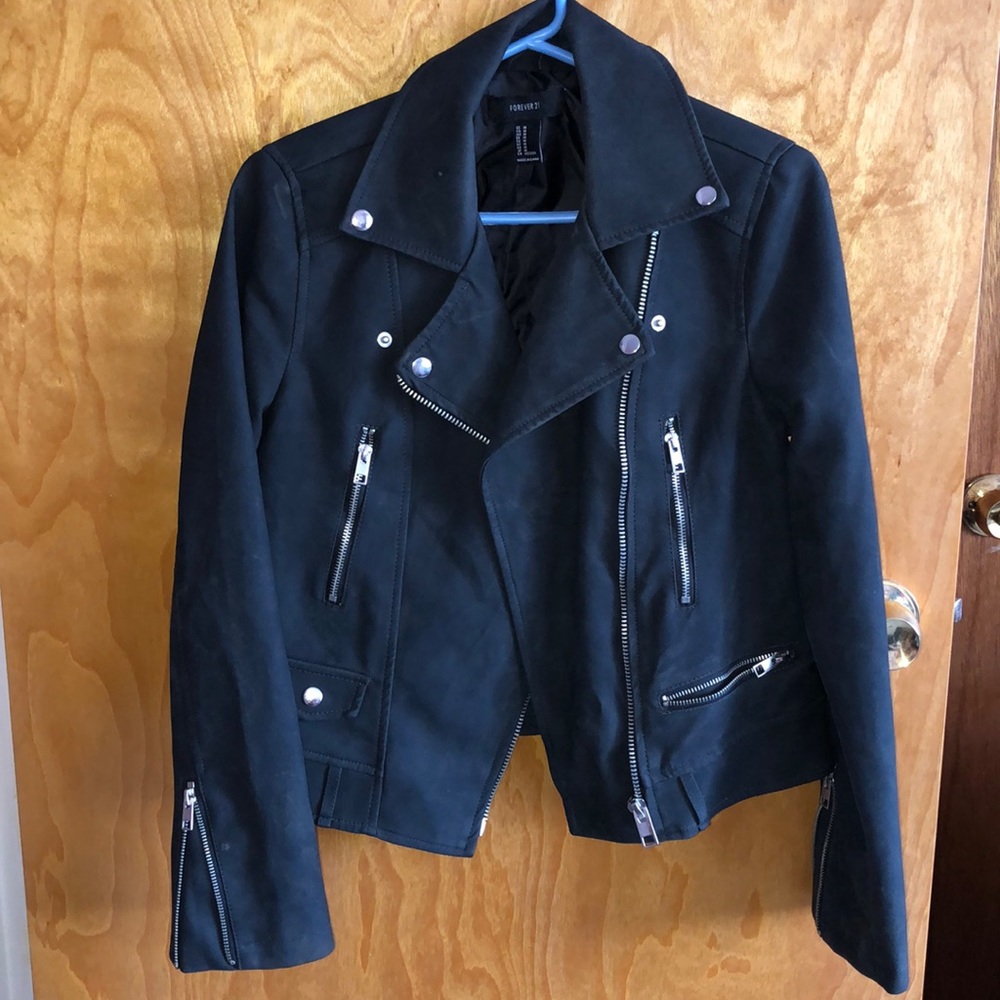 🖤 Faux Leather Matte Jacket 🖤